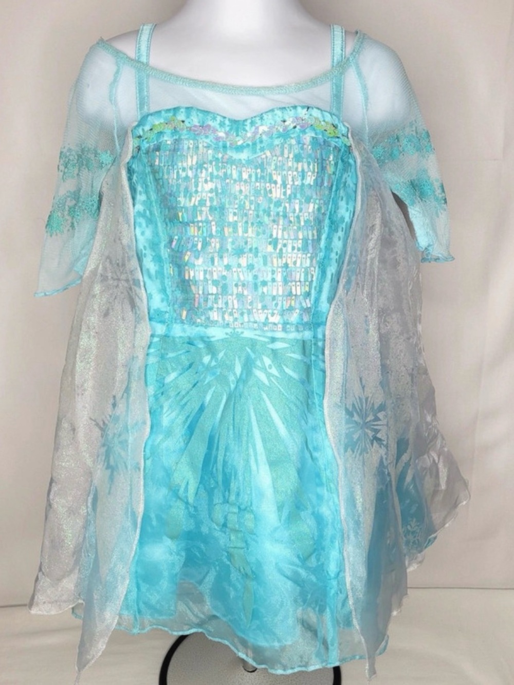Disney Elsa Ice Queen Costume Dress - Light Blue